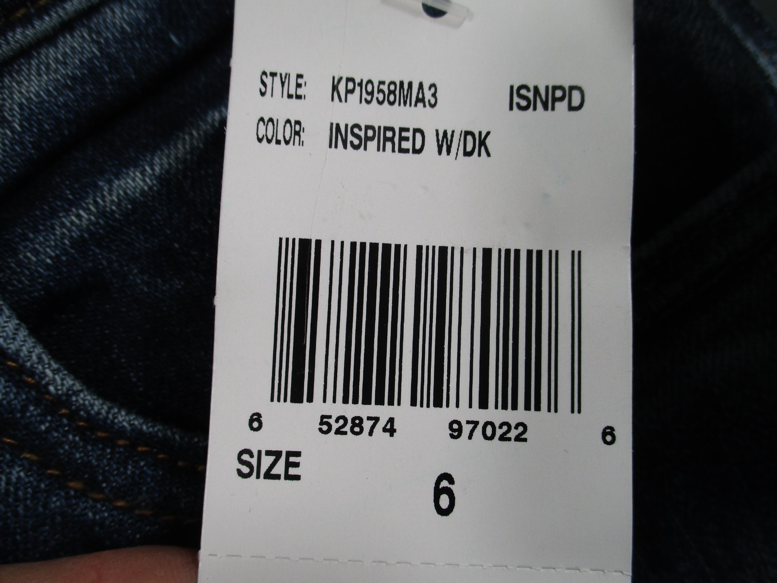 -NWT KUT From The Kloth Sienna Baggy Boyfriend Crop Women’s Jeans Indigo Sz 6