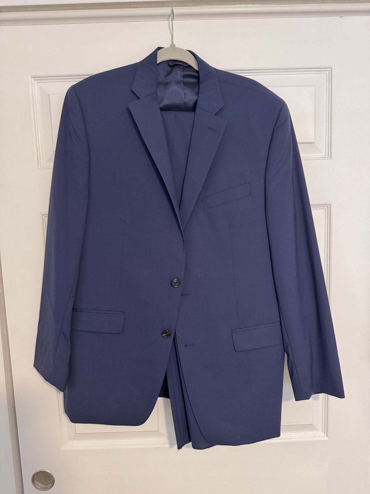 Ralph Lauren Men’s Navy Blue Suit Jacket And Pants 42L