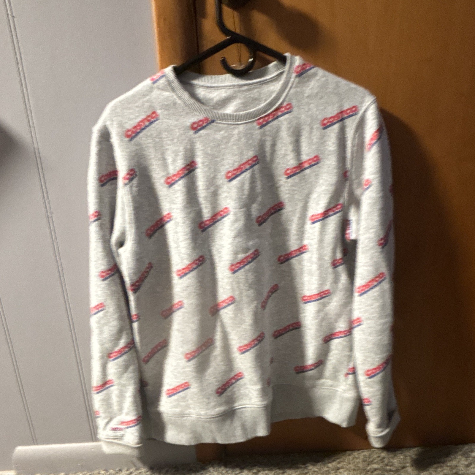 Costco, Costco and Costco!Graphic Logo Crewneck Fleece Pullover Sweatshirt