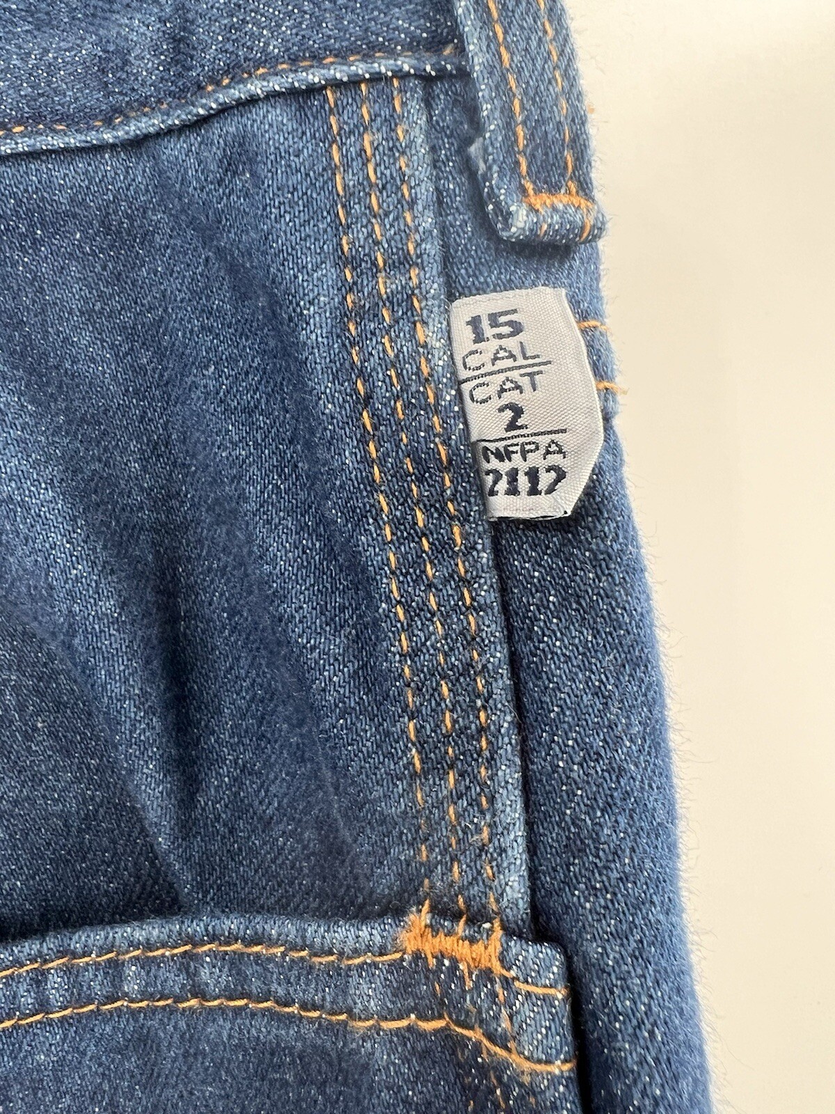 Tyndale FRMC Jeans Flame Resistant Pants F290T Blue Relaxed Carpenter 36×32