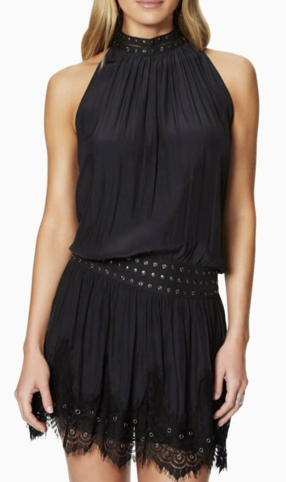 Ramy Brook Lace Kelsey Dress Halter Size small