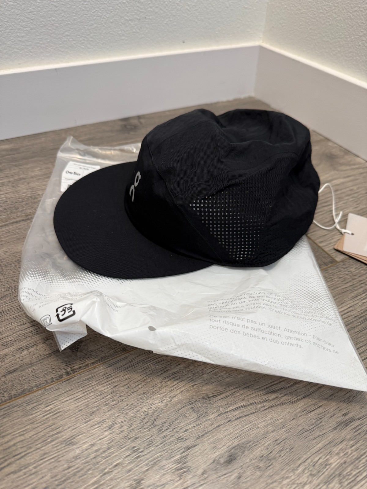 On Cloud Running Performance Panel Cap Adjustable Lightweight Hat One Size