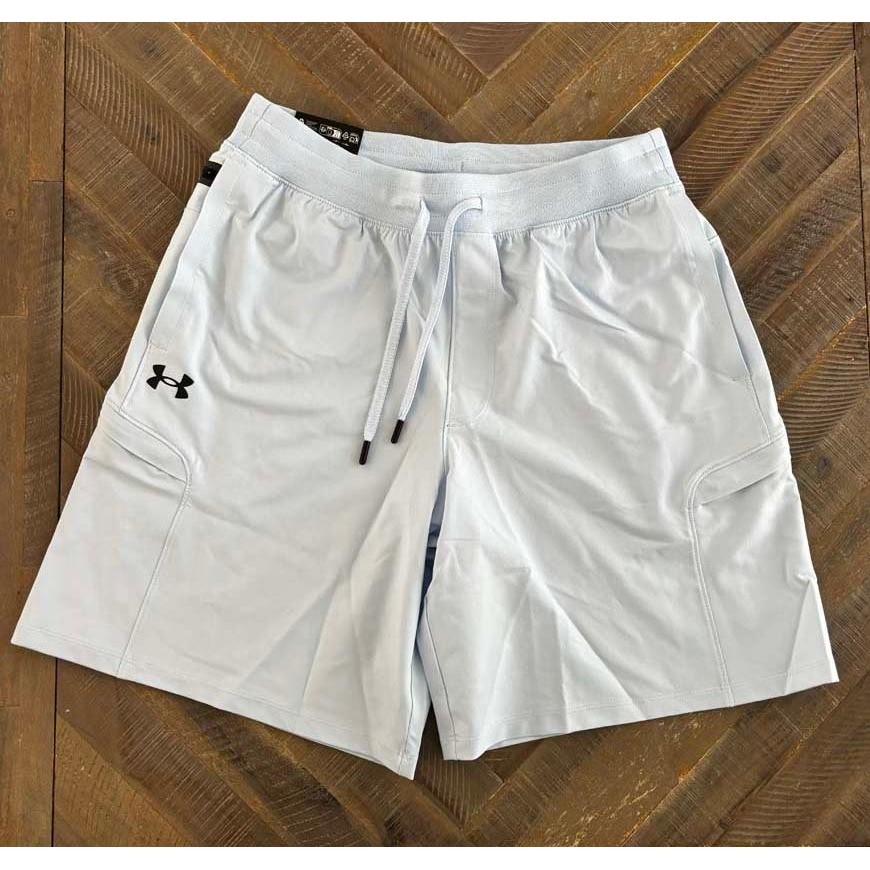 Under Armour Men’s Large Woven 9.5″ Cargo Shorts 1388018-464 Blue NWT