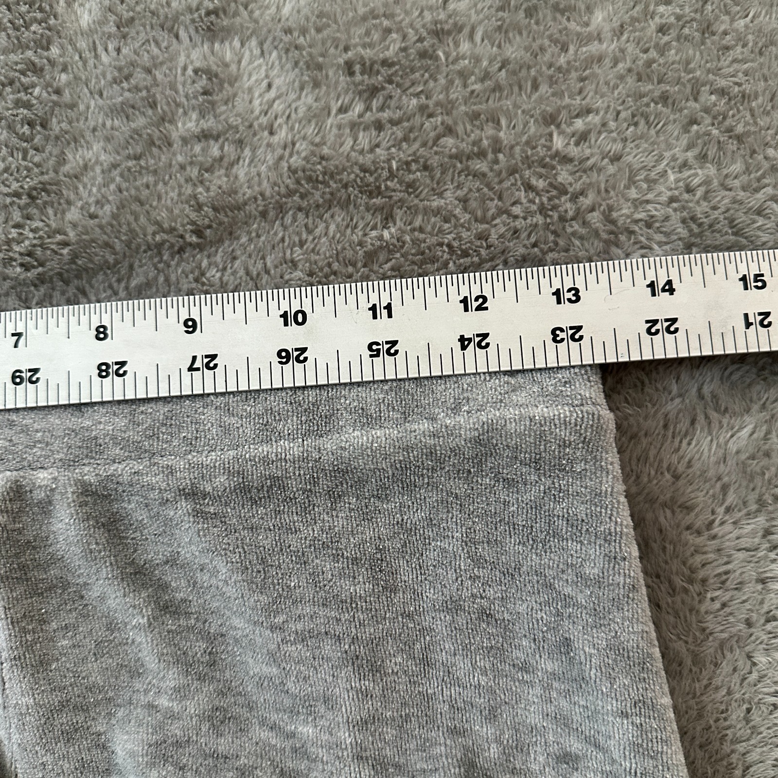 PerfectWhiteTee Perfect White Tee Straight Leg Pants Women’s XS Gray Cotton