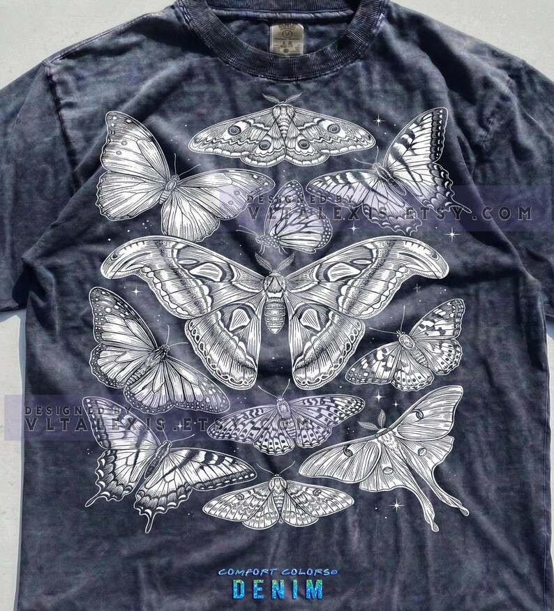 Butterfly Moth Insect Lover Entomology Comfort Tee Nature Bug Gift
