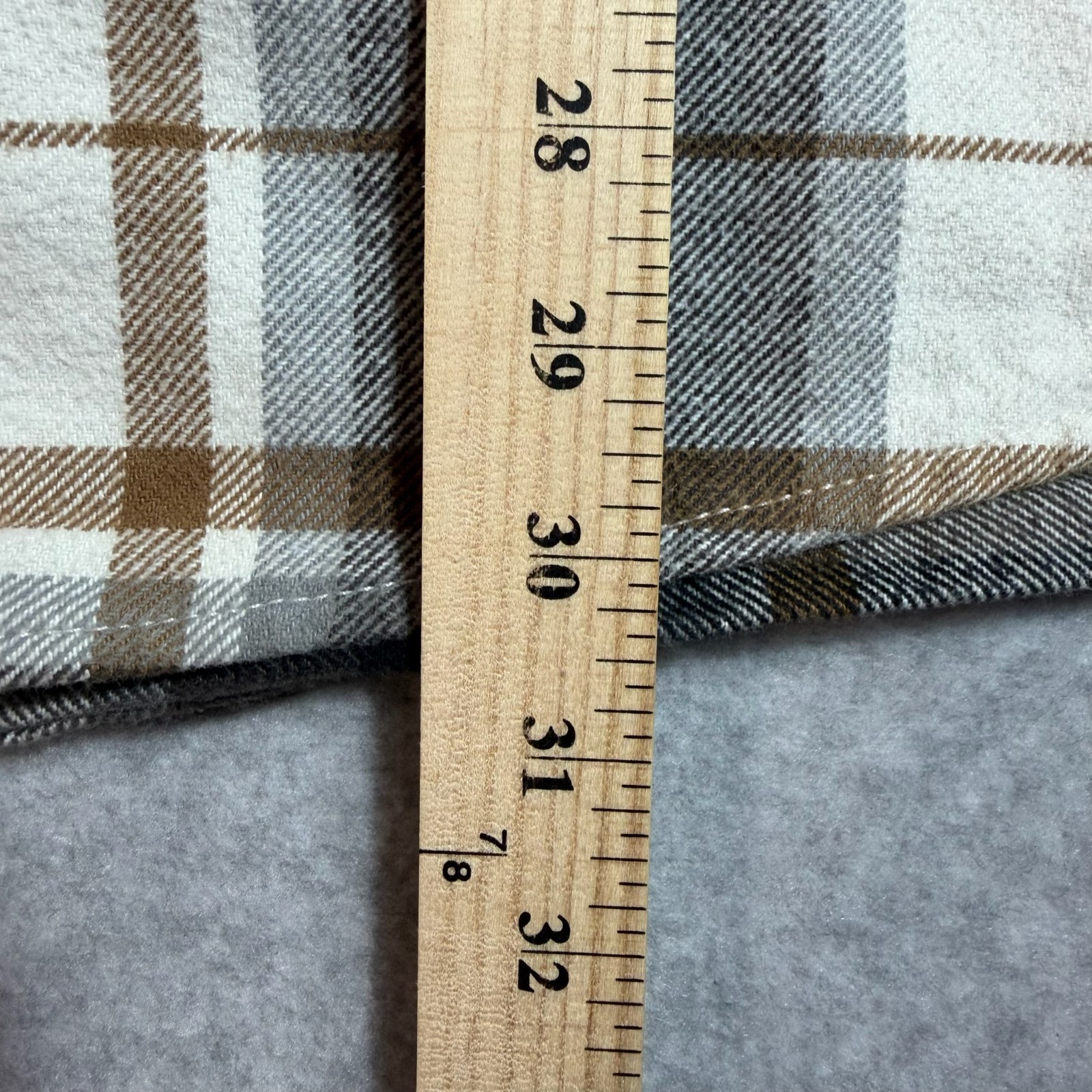 Red Head Heavyweight Flannel Shirt Men’s XLT Brown Black Plaid Cotton Workwear