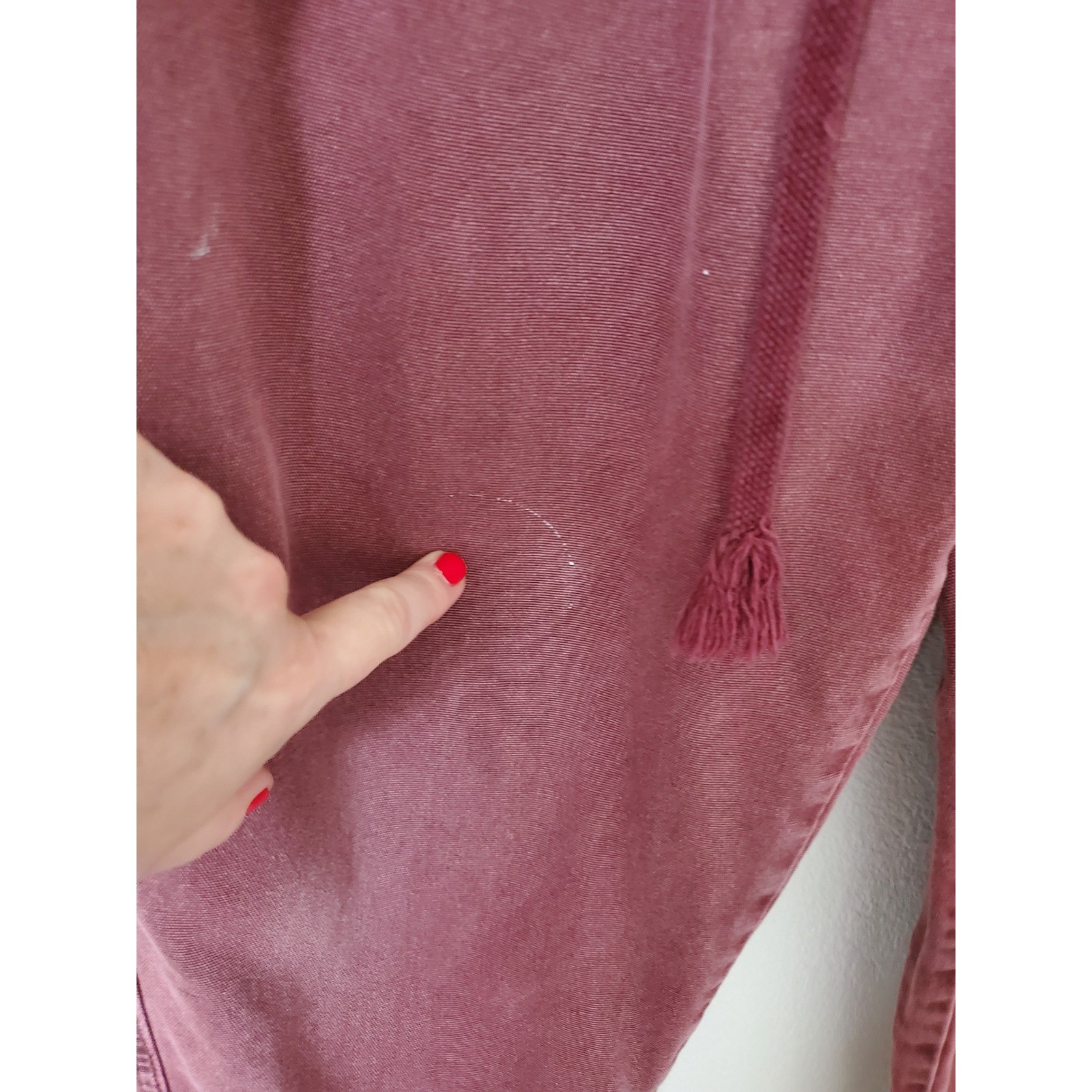 Free People Margate Pleated Trouser Pants Dusty Rose Paperbag Waist Drawstring S