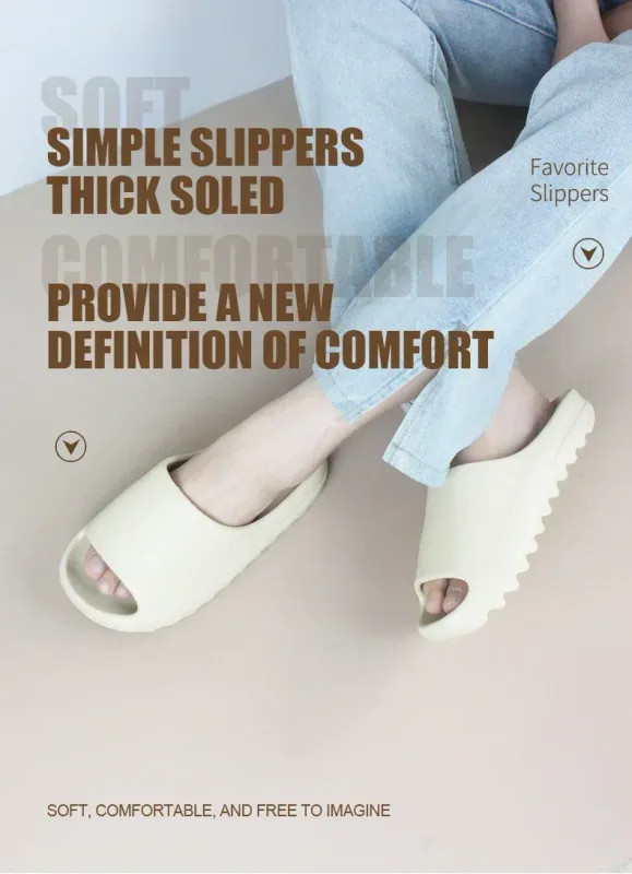 2026 Hot sales Coconut Slippers Cloud Thick-soled Sandals Summer Fashion Soft