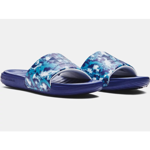 New Under Armour Boy’s Ansa Graphic Slide Sandals Size 11K 3024438-106