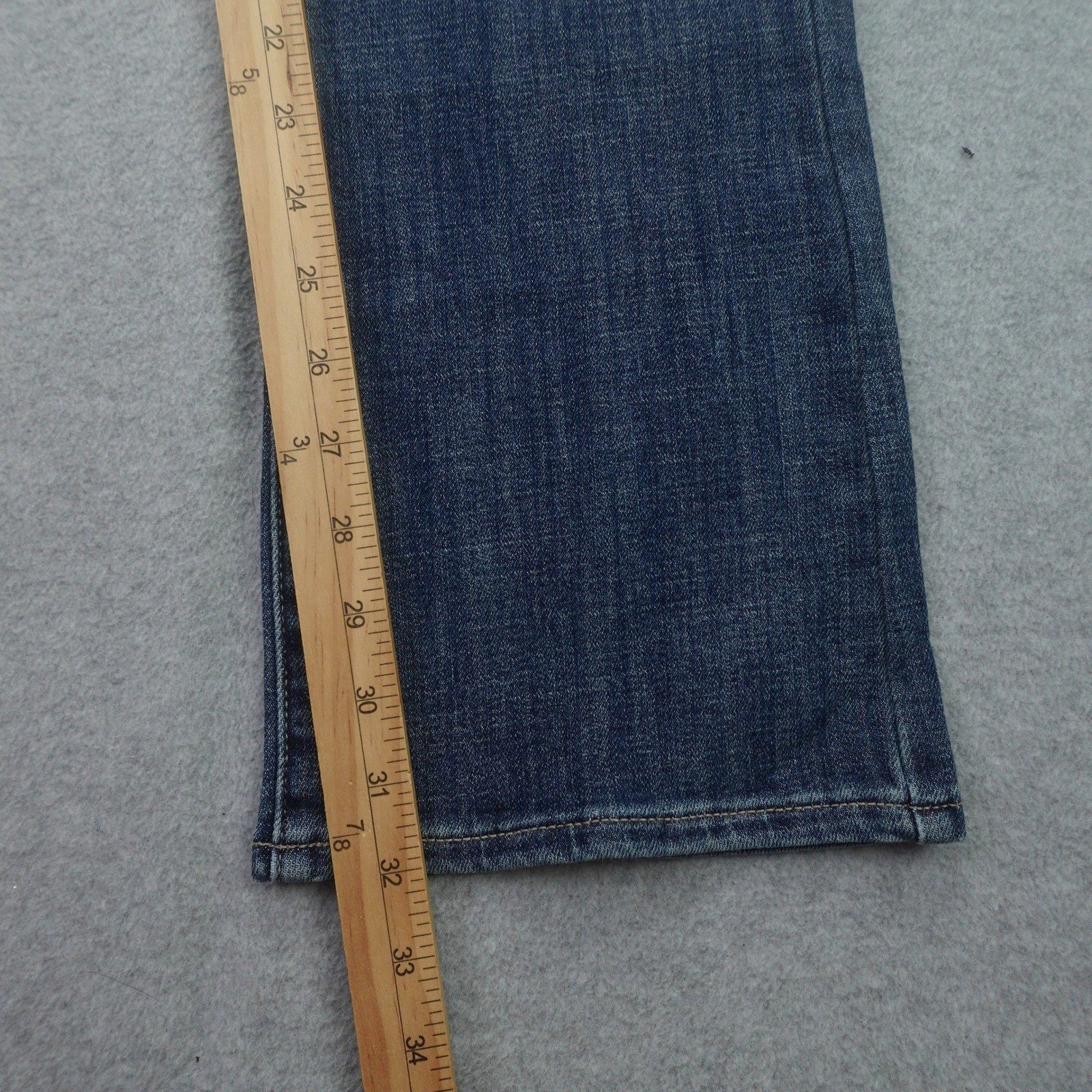 Lucky Bran Jeans Womens 2/26 R Blue Sweet Mid Rise Boot Classic Denim