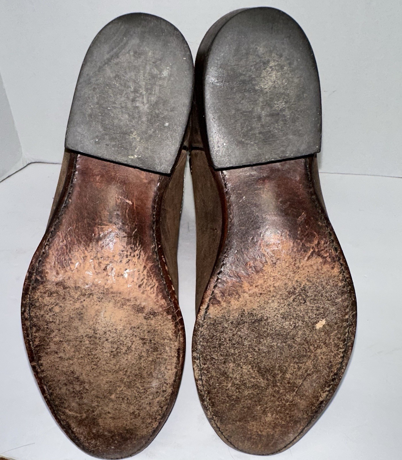 VTG J. Chisholm Brown Leather Western Cowboy Boots Men’s 9.5D 5111