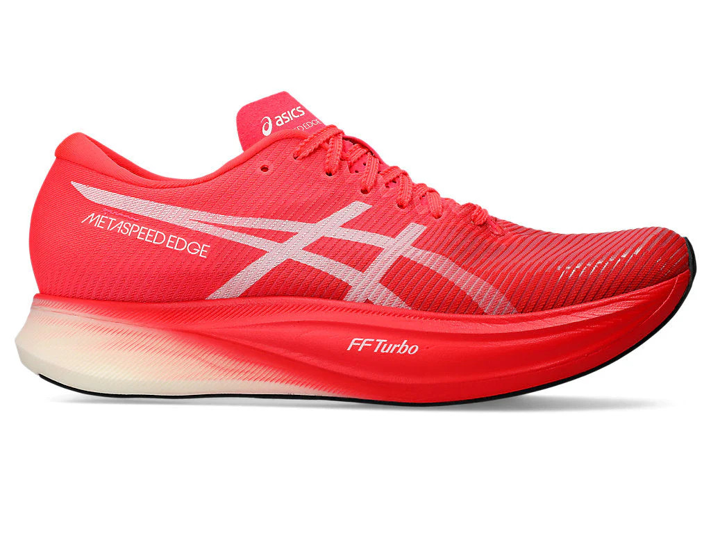Men’s Asics Metaspeed Edge+, Diva Pink/White, 12.5 D Medium US