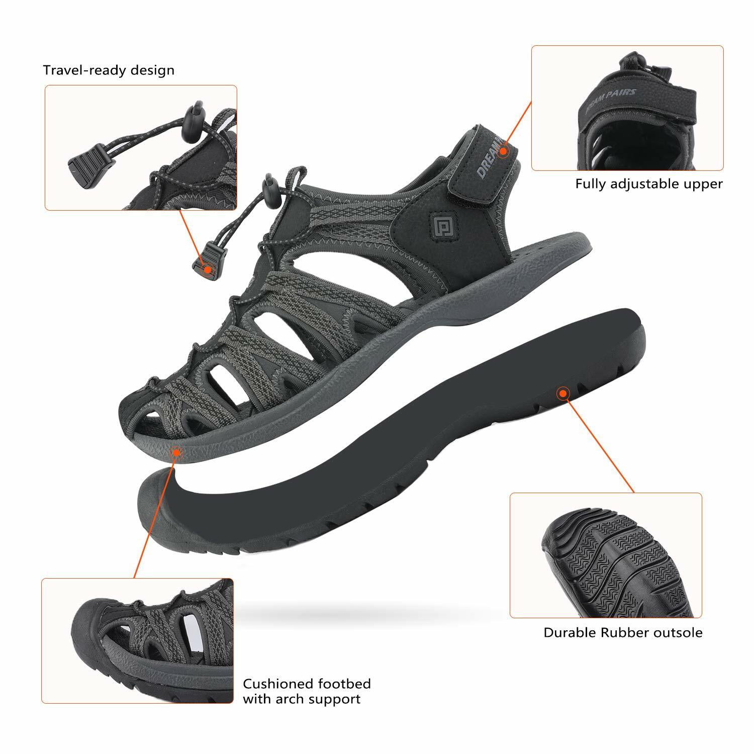 Men’s Athletic Sandals Summer Sandals Fishman Sandals Beach Water Sports Shoes