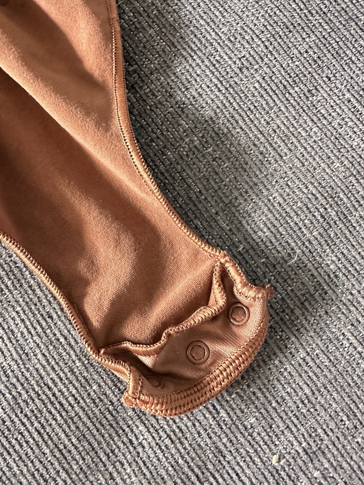 SKIMS Seamless Sculpt Bodysuit Shapewear Rust Brown Size M