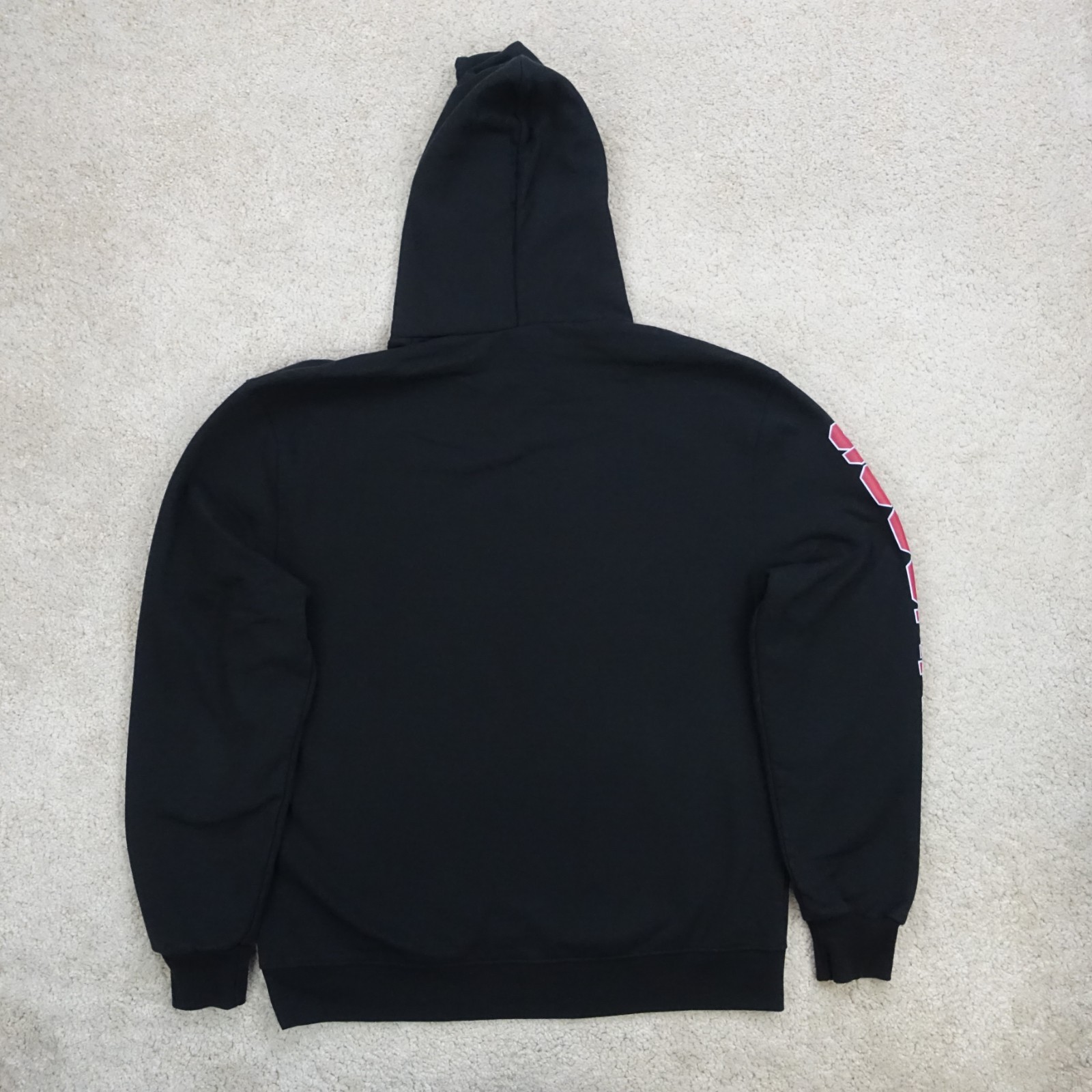 Champion Hoodie Men Large Black DC State Soccer 2021 Spellout College Sweatshirt