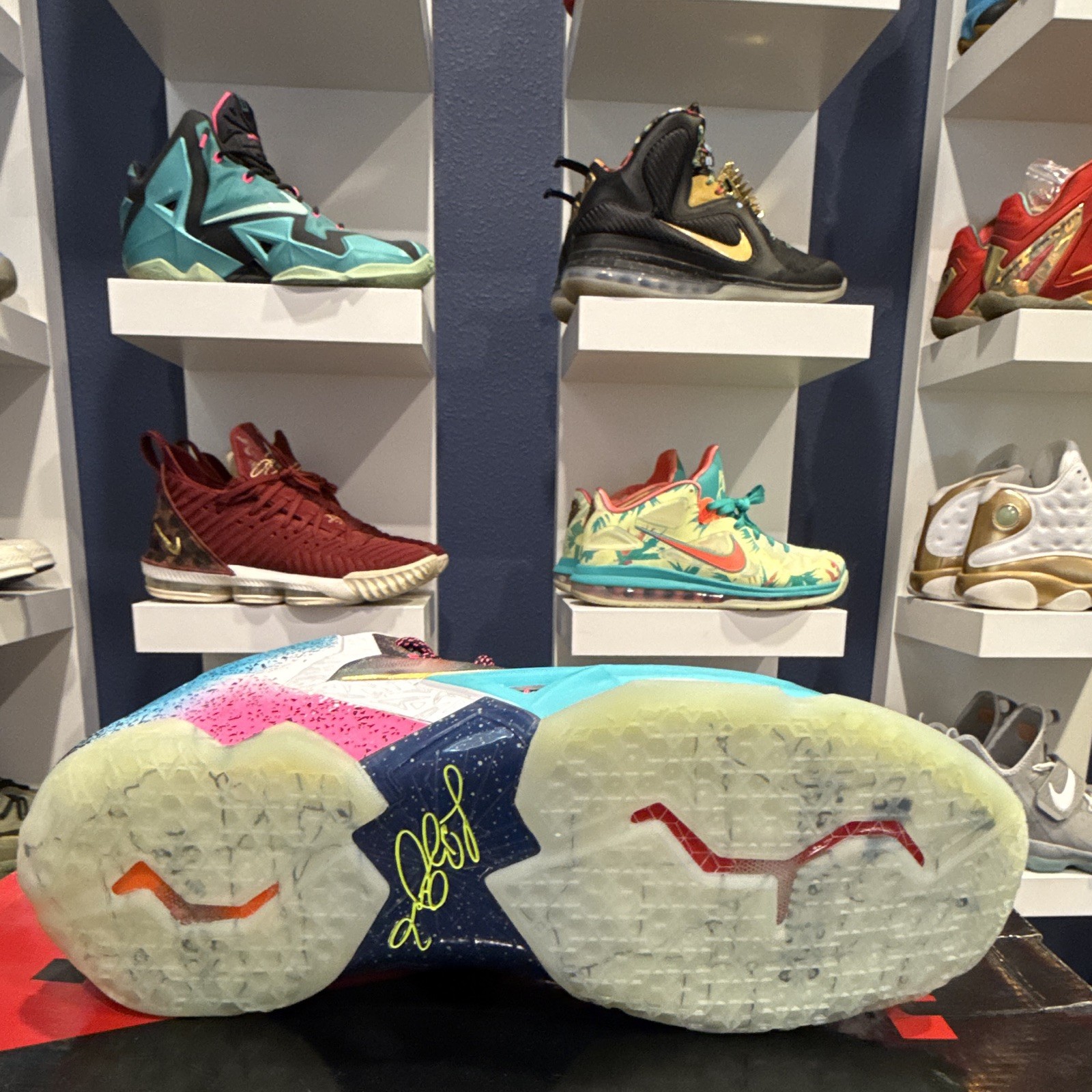 Nike LeBron 11 Premium What The LeBron Multicolor 650884-400 2014