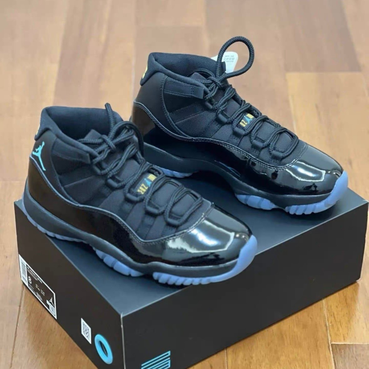Jordan Air Jordan 11 Retro “GAMMA” Blue High Top Men’s Basketball Shoes