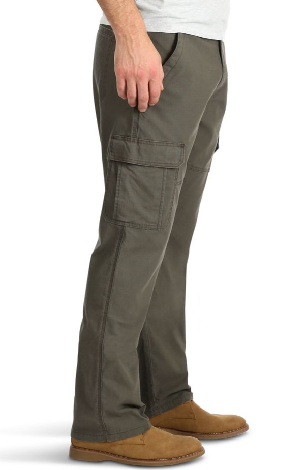 Men’s Wrangler Cargo Pants w Stretch Relaxed Fit Tech Pocket CHOOSE SIZE & COLOR
