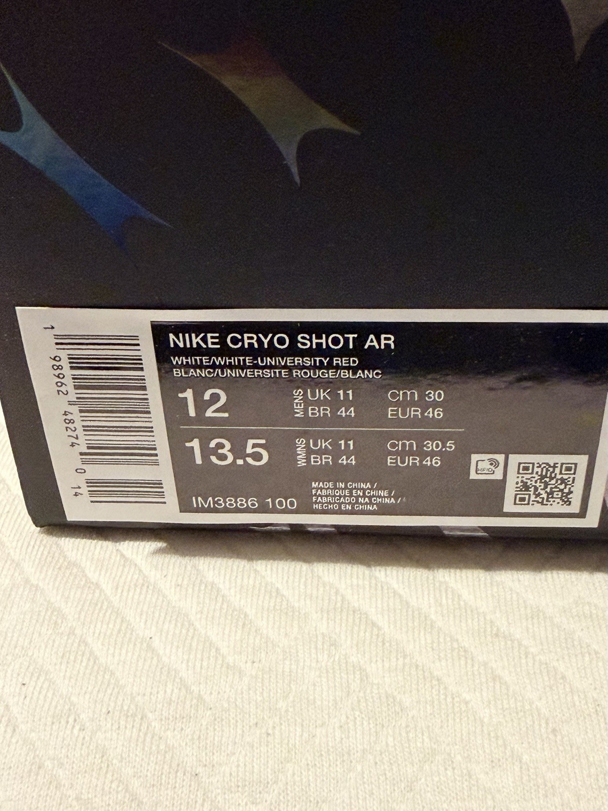 VAA x Nike Cryoshot Zoom M9 – ‘USA’ – Size 12M – IM3886-100 – 2026