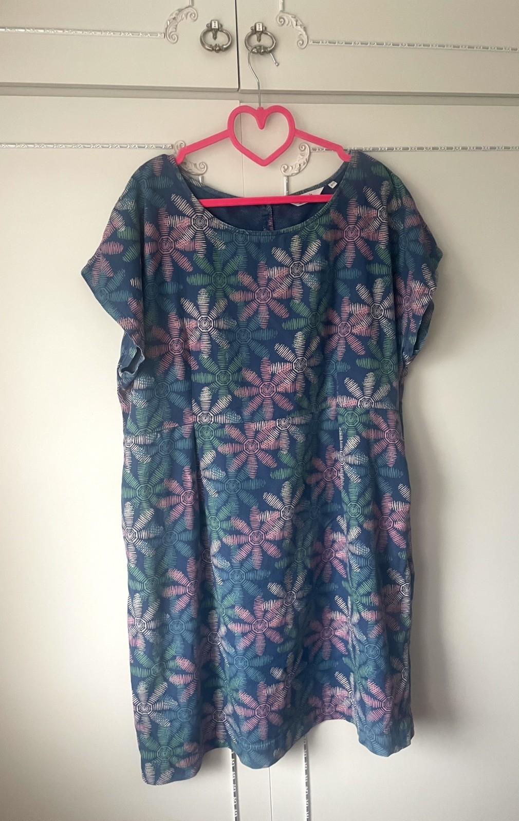 💝 Seasalt ” QUAY CELLARS ” Dress Size 20-18 Knee Length 100% Cotton