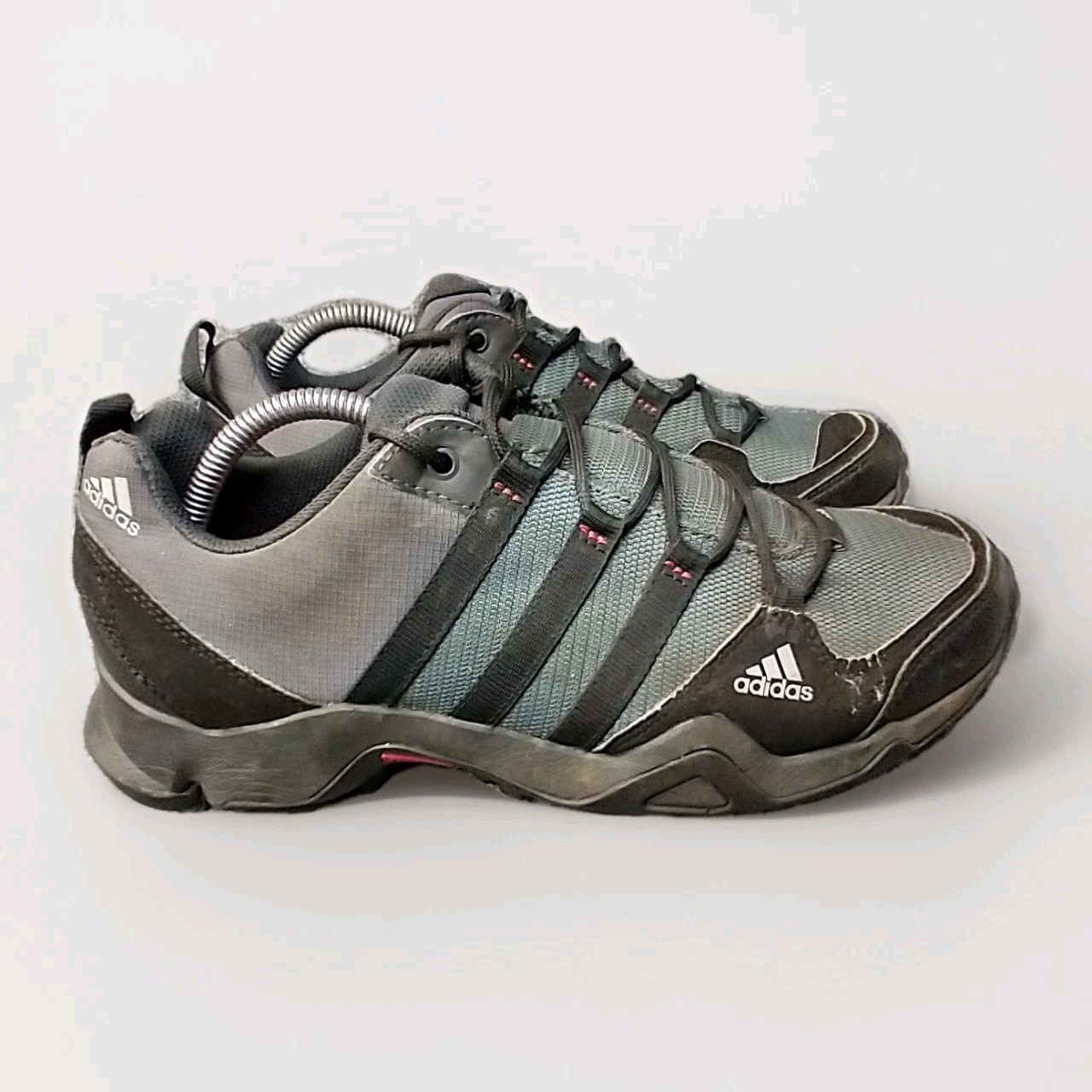 Adidas AX2 Mens Trail Walking Shoes Grey Black Outdoor Hiking Sneakers AQ6449 8