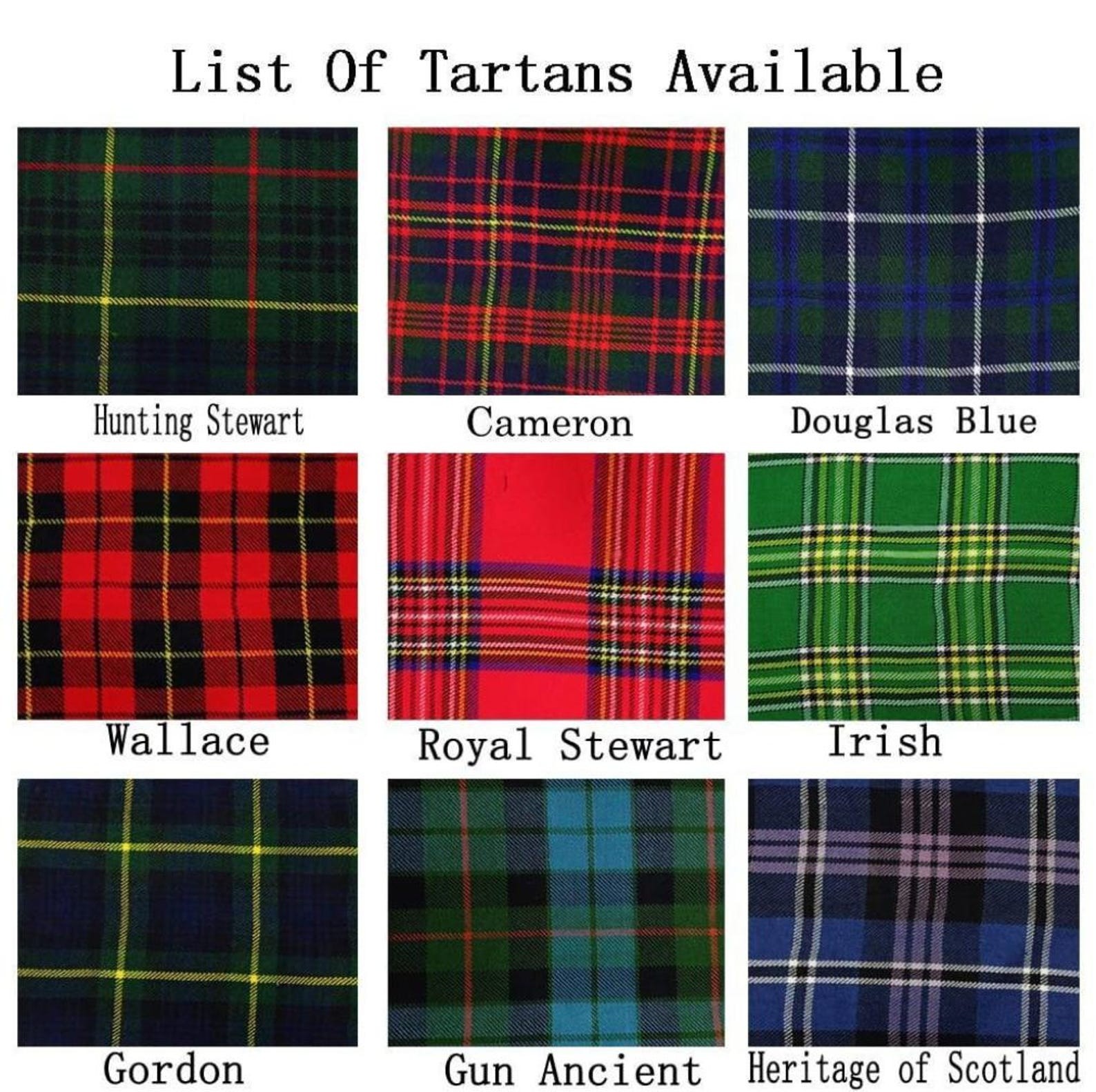 Men’s Scottish Tartan Jacket with 5 Button Vest Available In 40+ Tartan Color