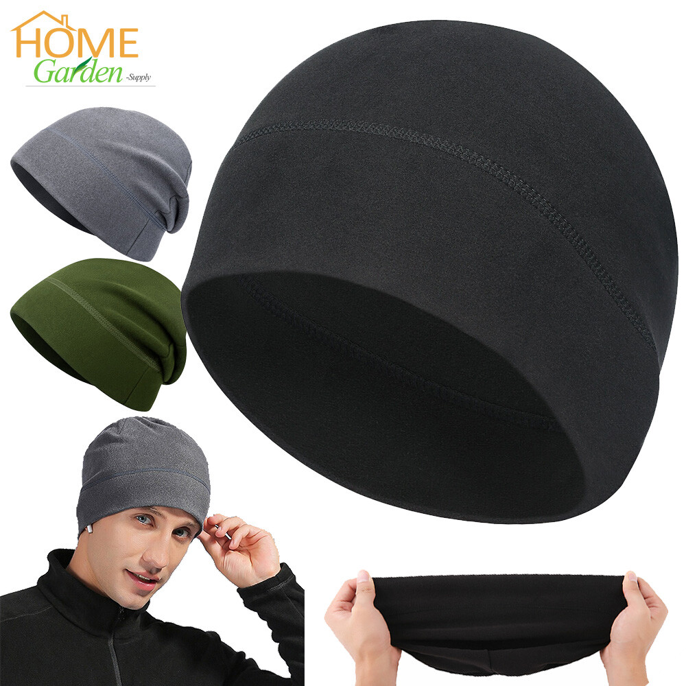 Military Tactical Skull Cap Winter Warm Fleece Windproof Ski Cycling Beanie Hat