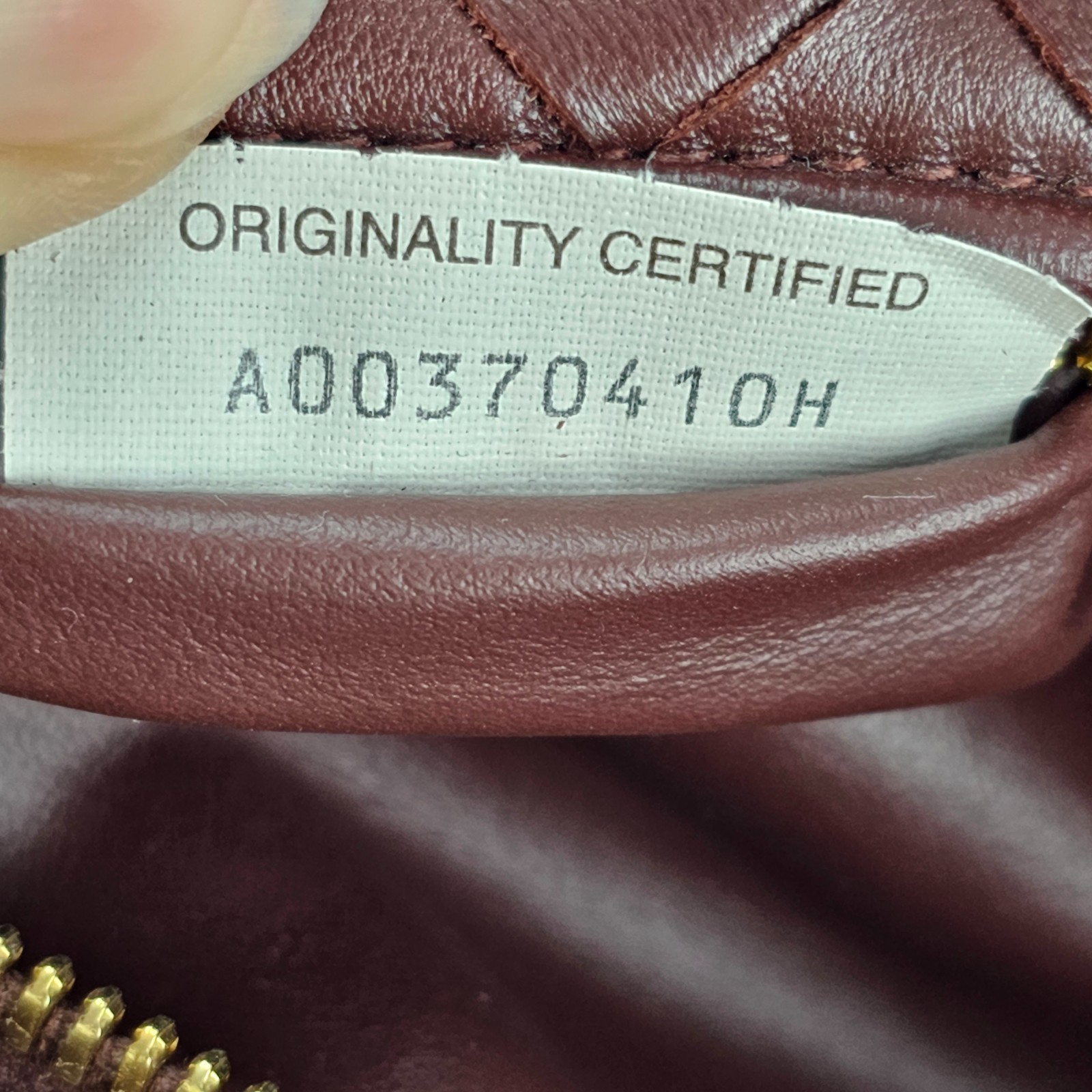 BOTTEGA VENETA Mini Jodie $2800 Madder Brown Leather Top Handle Bag New