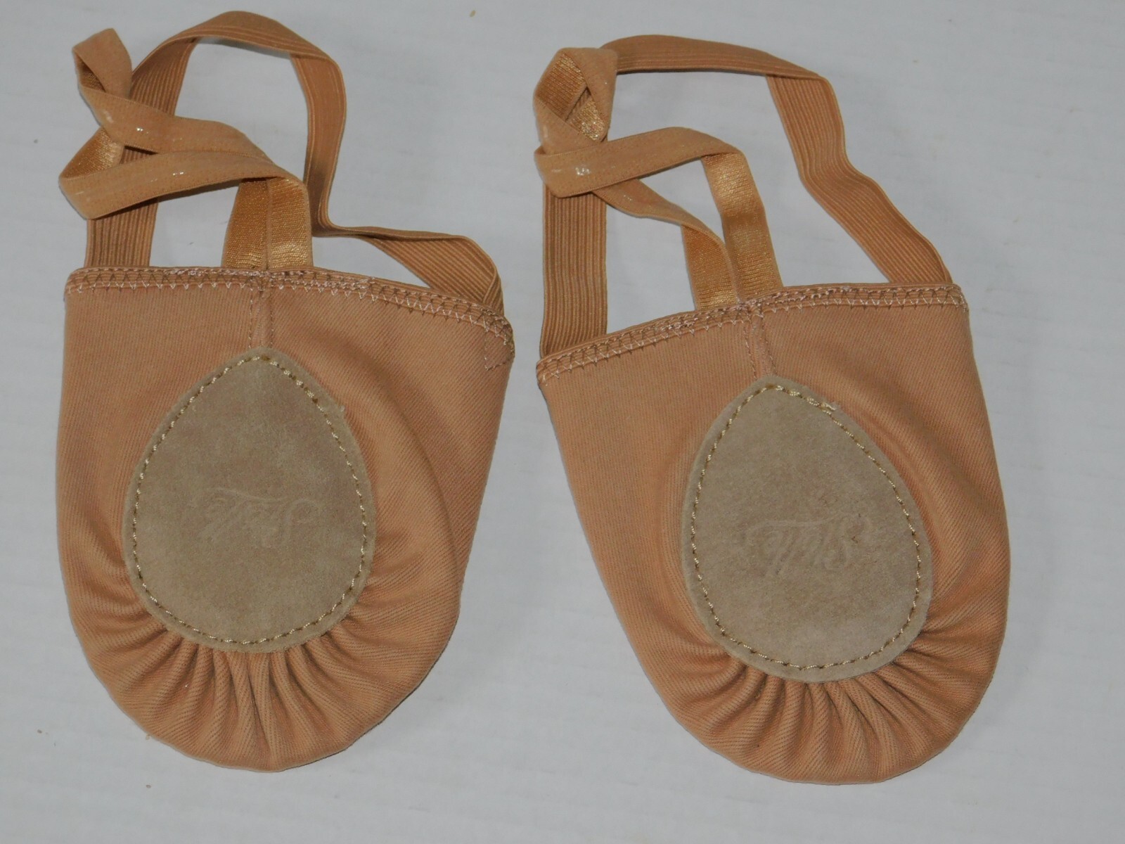 Stelle Pirouette Half Sole Ballet Shoes Tan 10.5 11 11.5 (Adult Size)