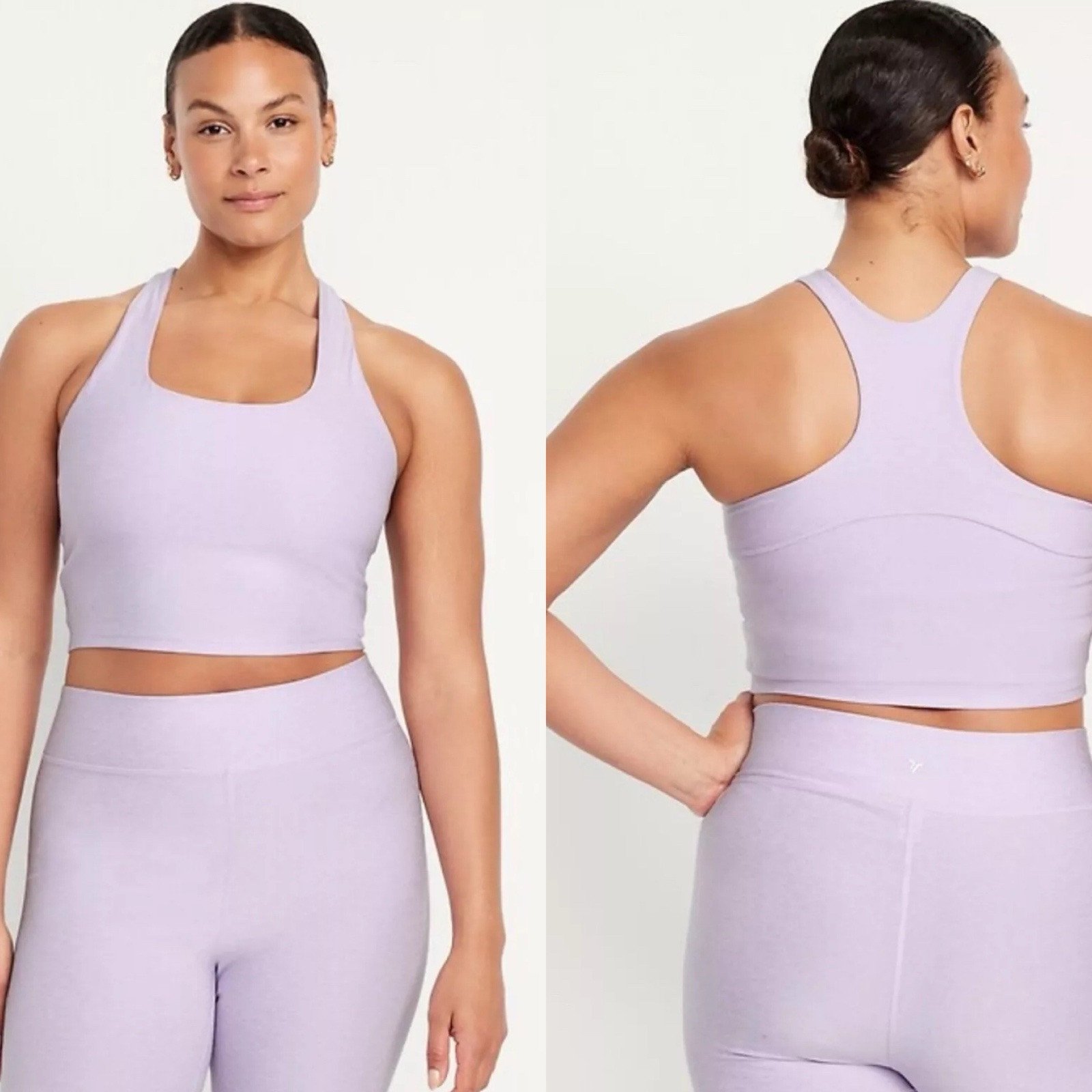 Old Navy Women’s Light Support CloudComfy Longline Sports Bra XS S L XL XXL 2X