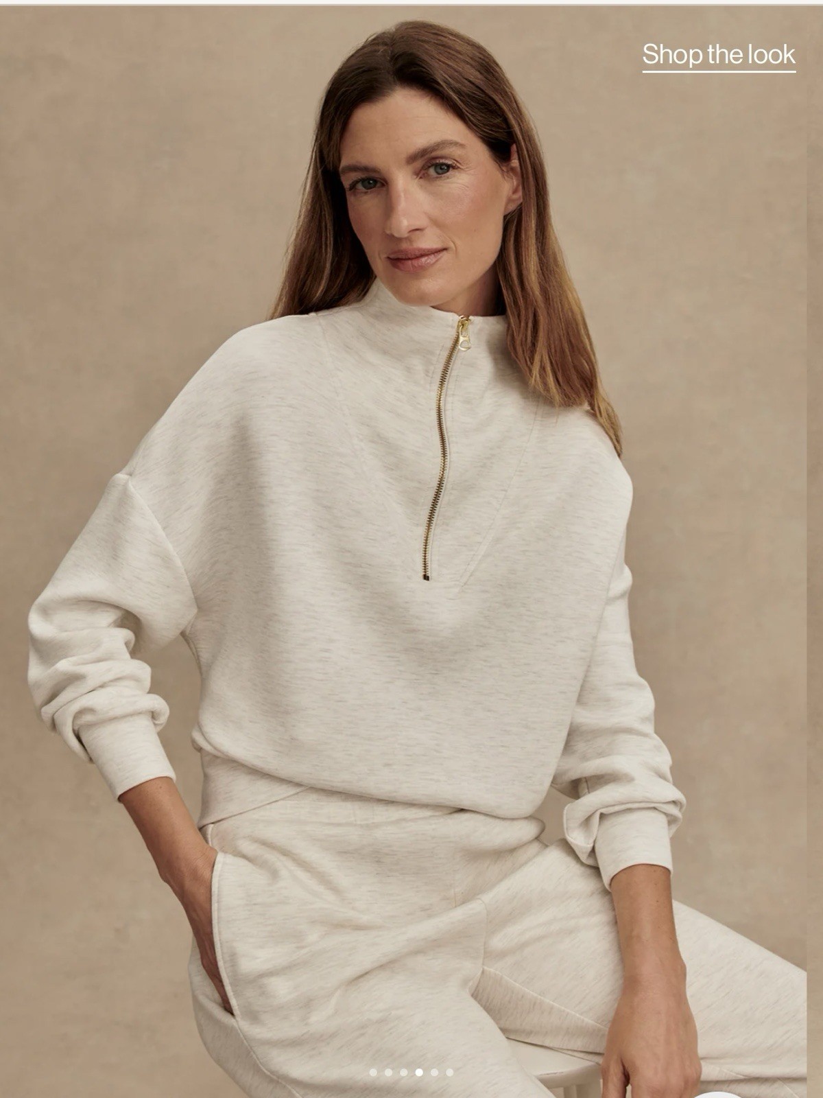 Varley Hawley Half-Zip Sweat