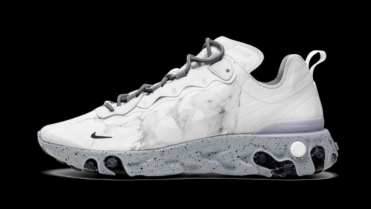 Nike Kendrick Lamar Shoe SZ 15 x React Element 55 Running Pure Platinum CJ3312