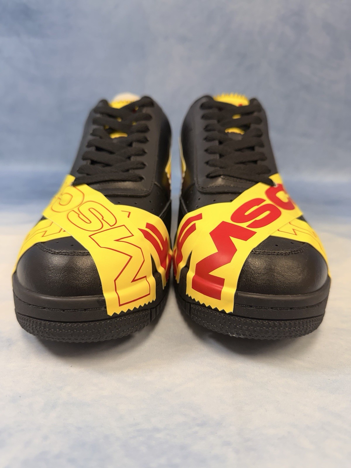 MSCHF-007 TAP 3 MSCHF X Men’s Shoes Black Yellow Size 8 NEW