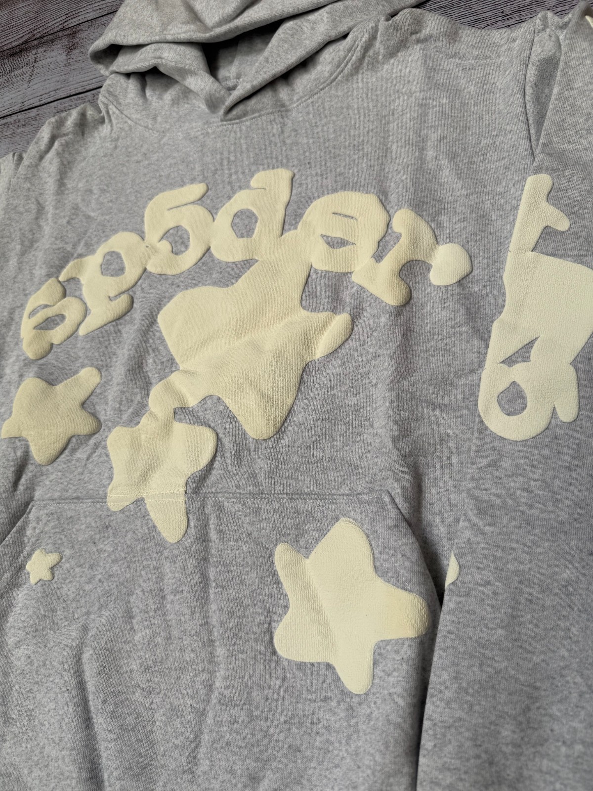 *BRAND NEW* Spider Worldwide “Beluga Grey” Hoodie – Ready To Ship🚚💨 (Size L)
