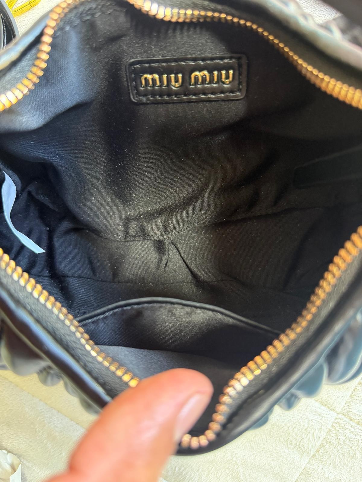 Miu Miu hobo Wander de napa matelassé