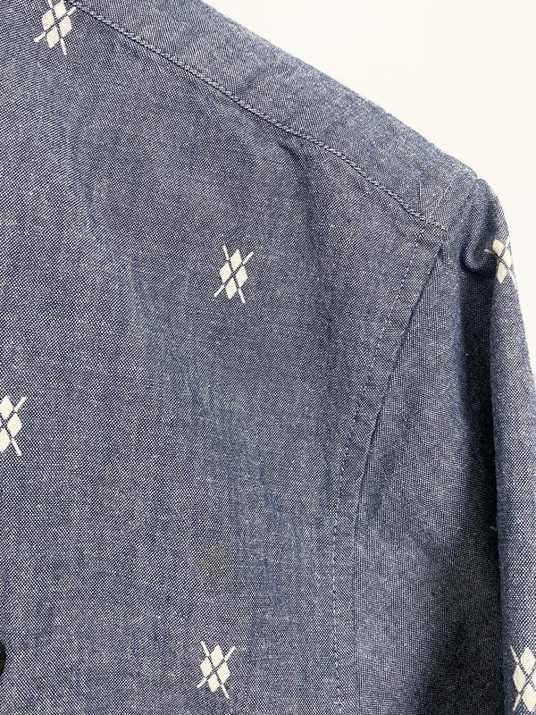 Men’s Lyle & Scott Shirt Navy 40 /L / 48