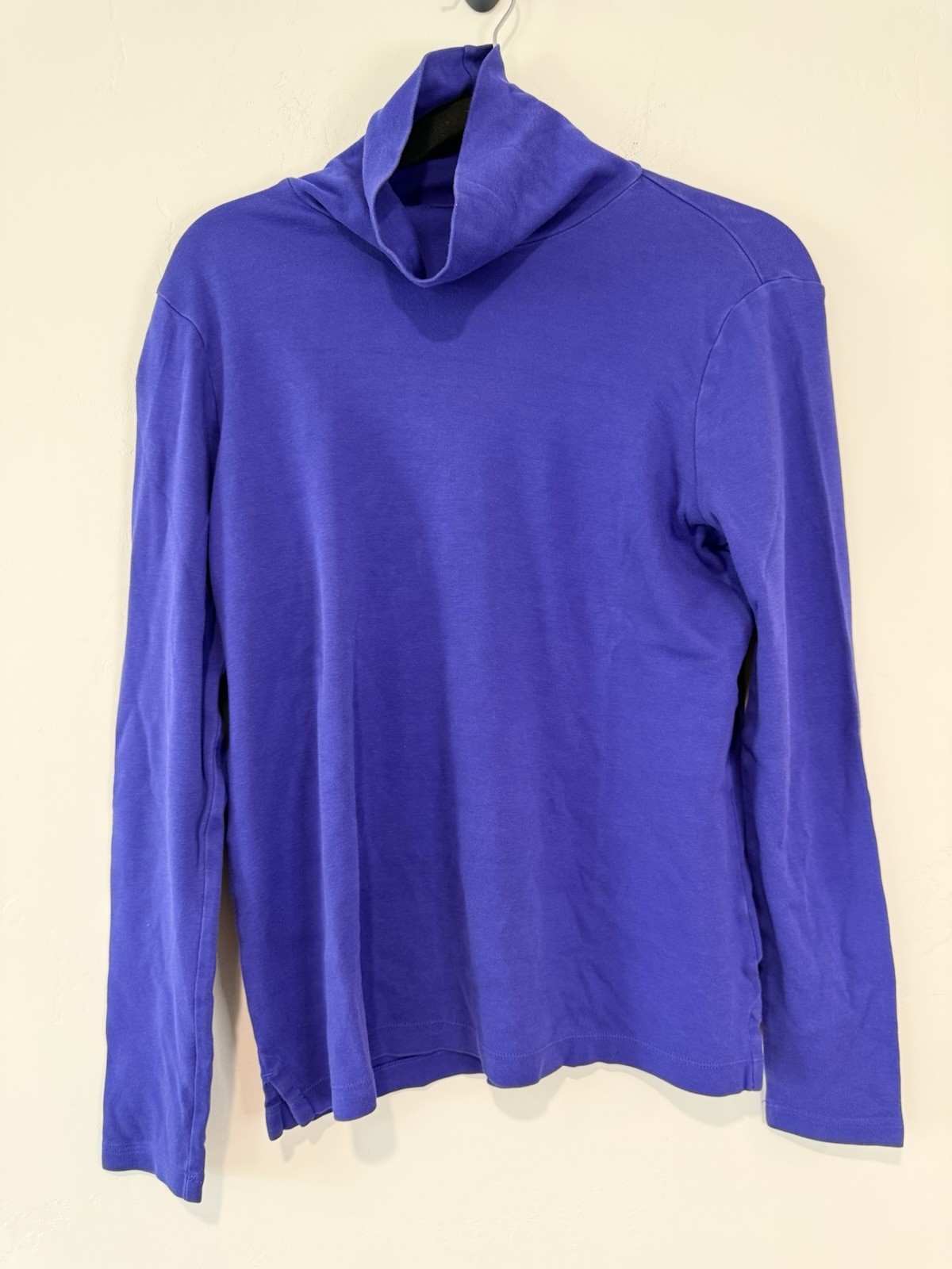 Lands End Casual Turtleneck Fall/Summer Hiking Camping Gorpcore Warm Top Women M