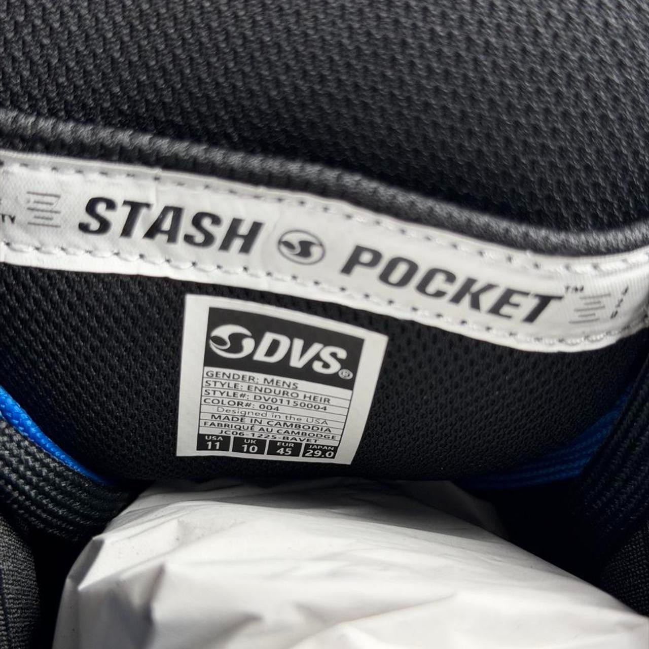 DVS Shoes Enduro Heir in White/Black/Blue, Size 11