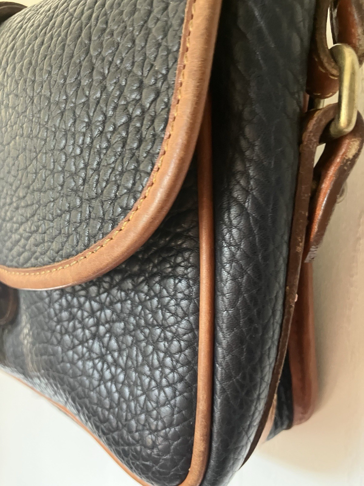 Dooney and Bourke all weather leather, made in the USA. Vintage.