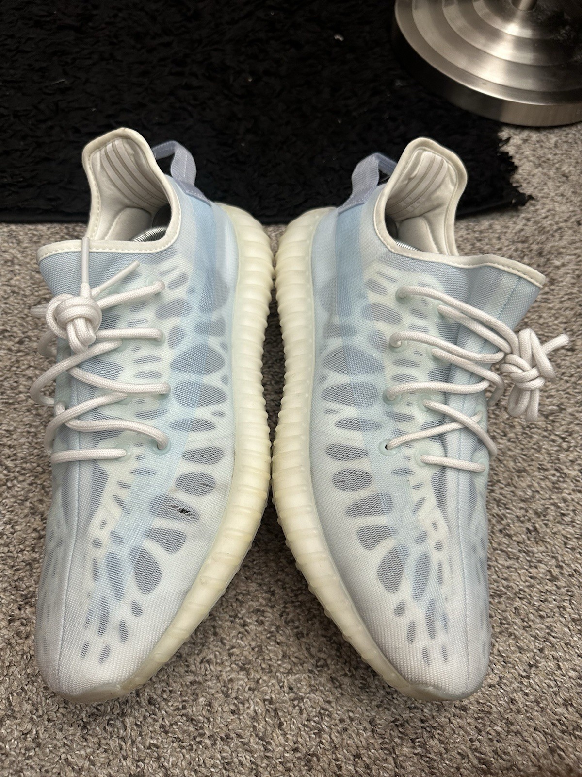 adidas Yeezy Boost 350 V2 Mono Ice Blue White Bone – Size 12