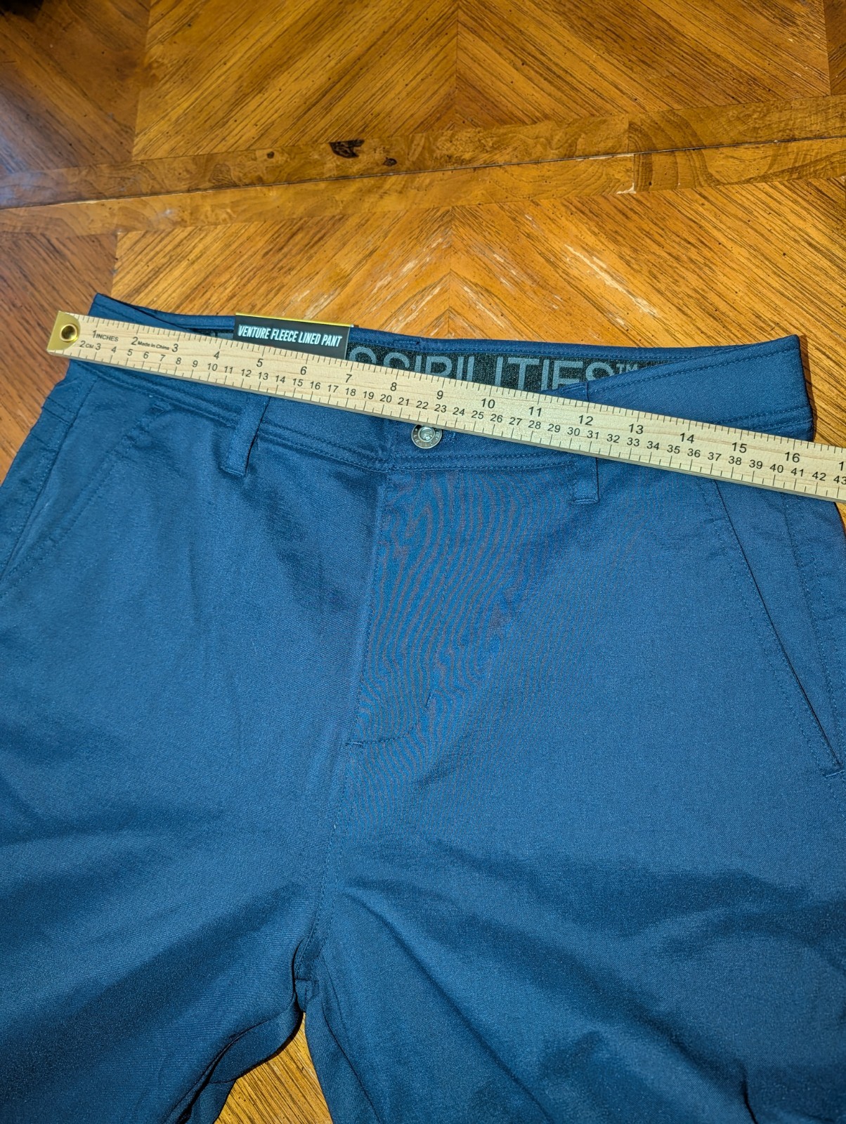 Gerry Men’s Fleece Lined Pants Mens 32x 32 Blue Outdoor Water-Repellent