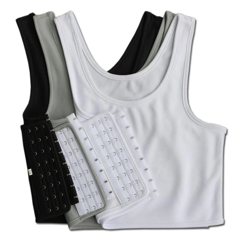 XS 5XL Plus Size Ftm Trans Binder Chest Binders Transboy Tomboy Pull Over