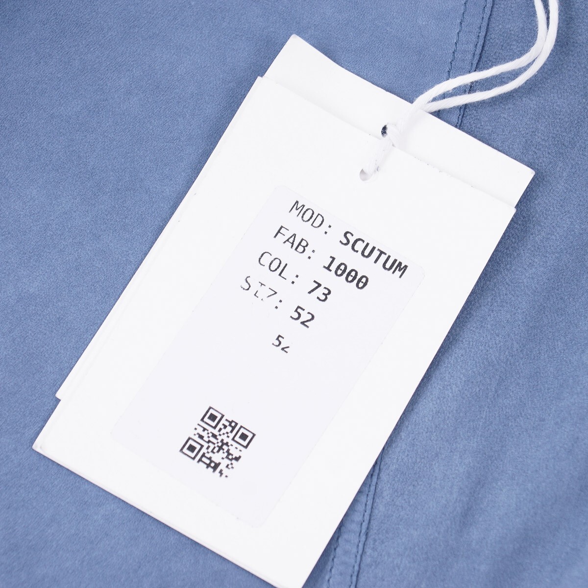 Manto Slate Blue Lightweight Unlined Nappa Lambskin Suede Jacket M NWT