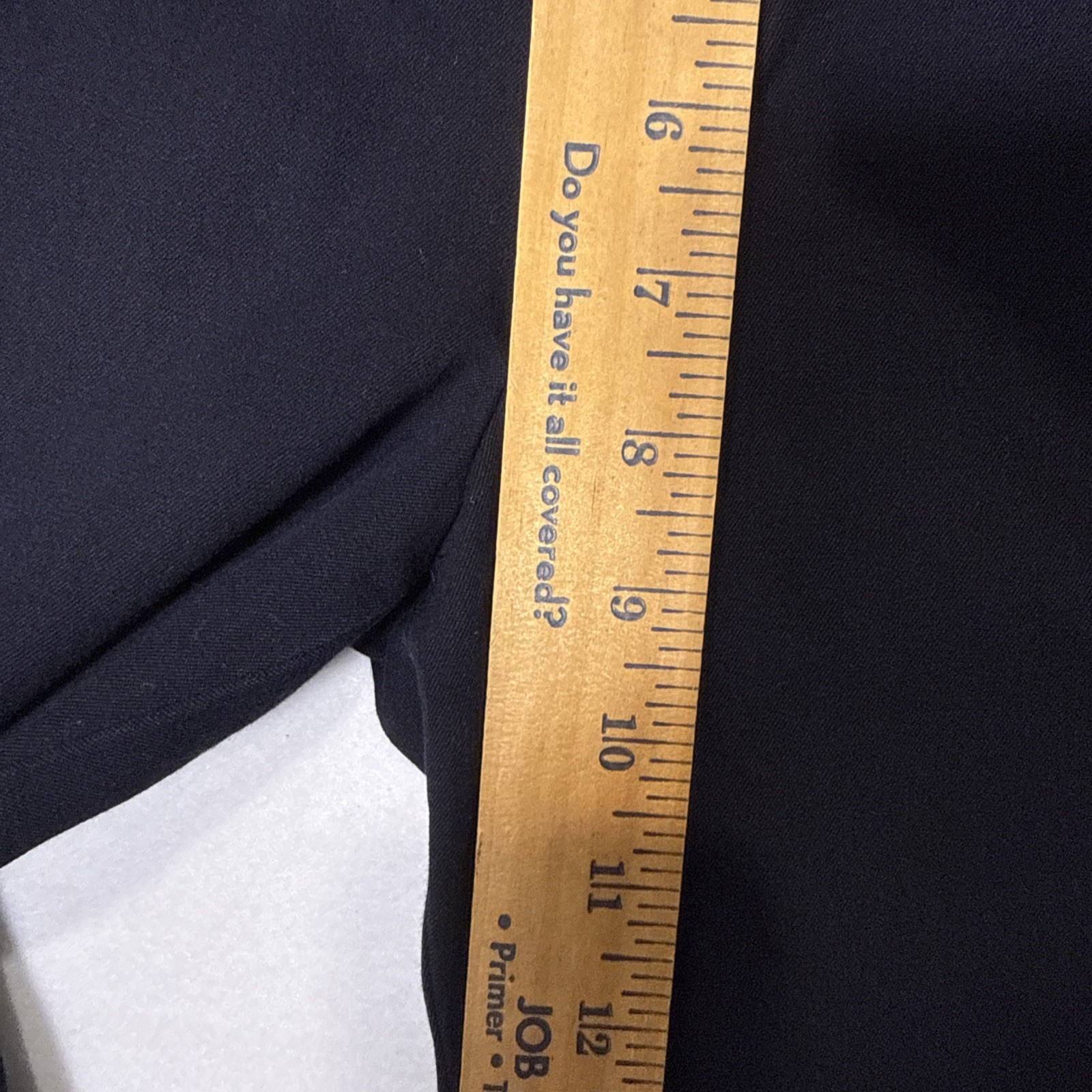 J Crew Black Martie Style Pants Sz 4 Flat Front Side-Zipper Closure Minimalist