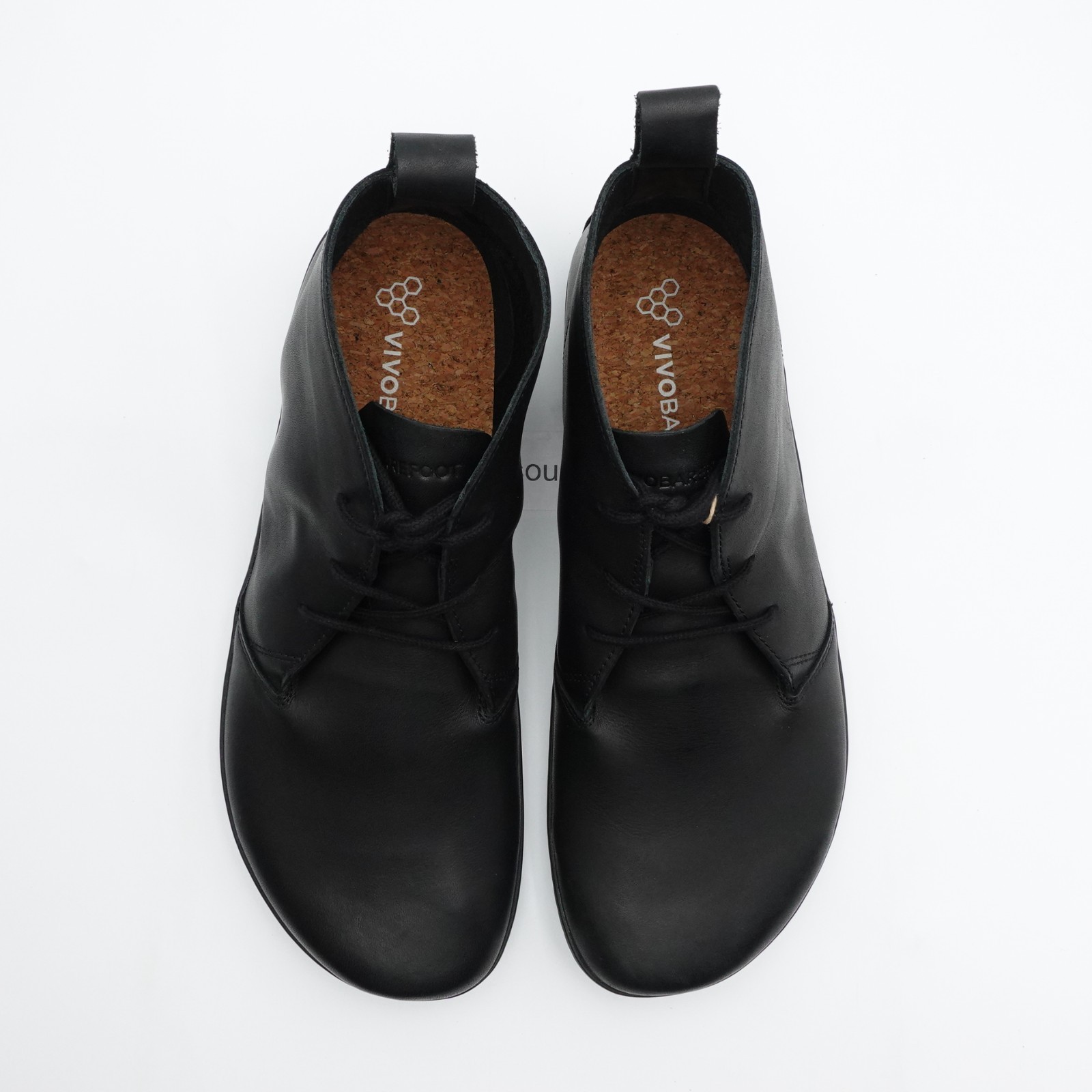 VivoBarefoot Gobi IV Men’s Leather Barefoot Boots 305436-02 Obsidian