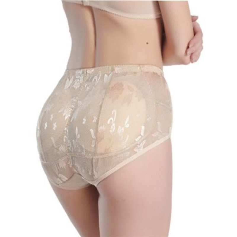 New Sexy Women Booster Padded Shapewear High Waist Panties Butt Hip Enhancing