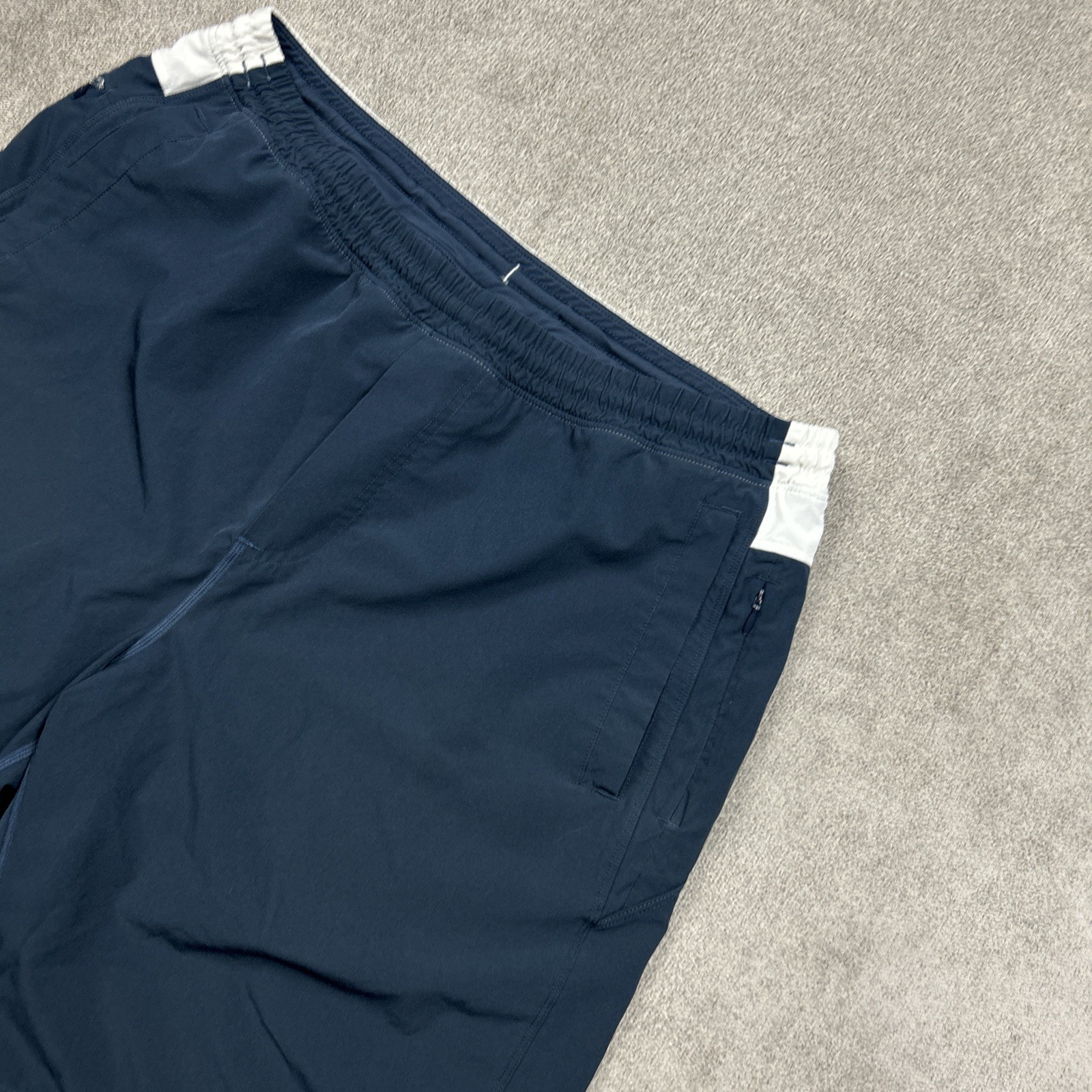 Birddogs Shorts Mens 2XL 9″ Navy Stretch Performance Running Tech Boom Lined