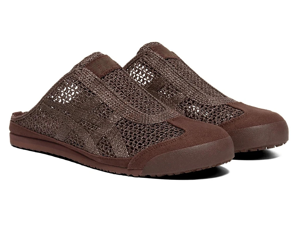 NEW Onitsuka Tiger MEXICO 66 SABOT 1183C123 202 DARK BROWN DARK BROWN
