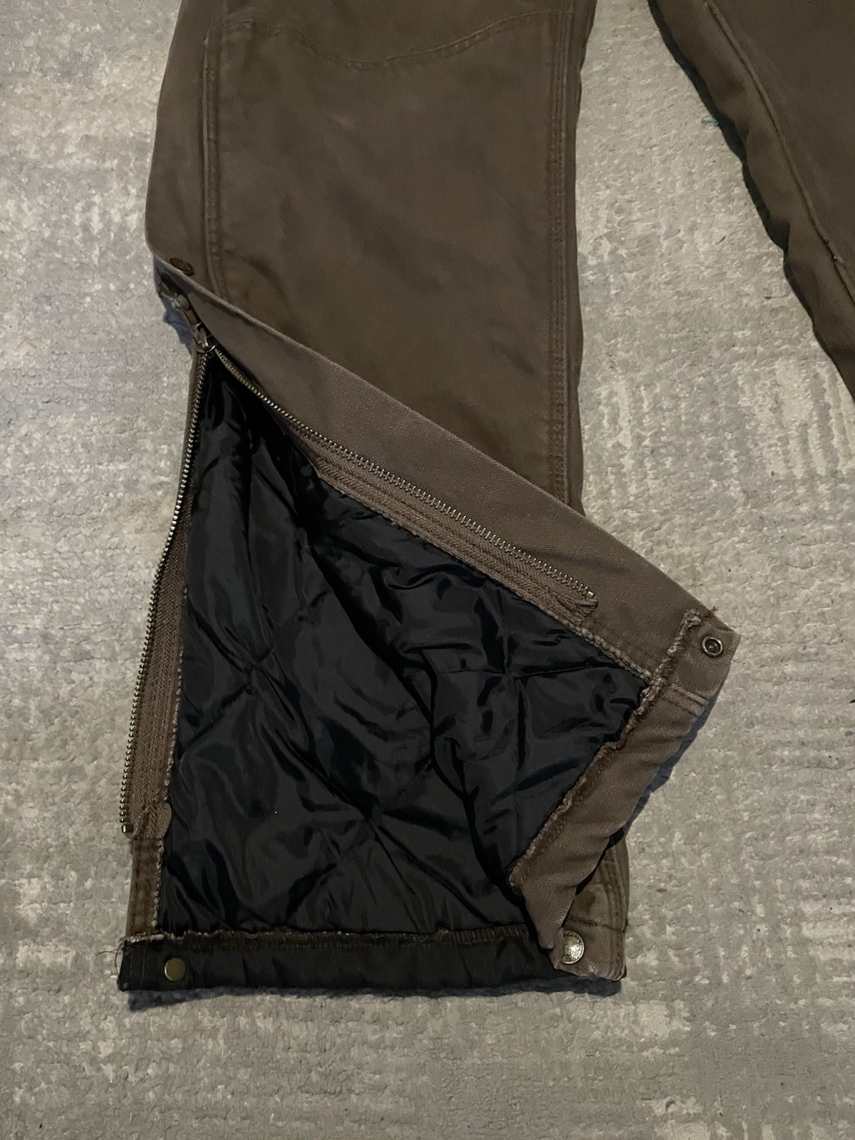 Berne Insulated Work Bib Overalls Coveralls Jumpsuit Brown Unisex Size S