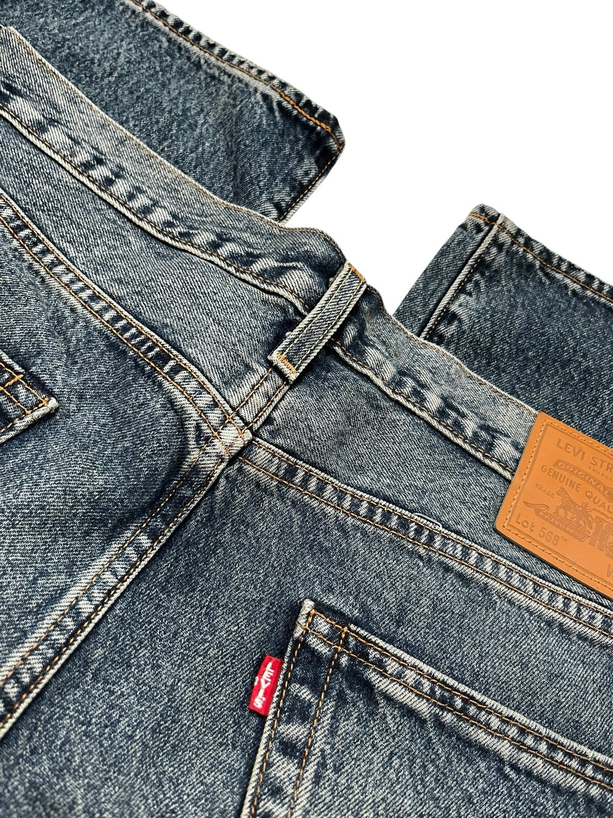 Levi’s 568 Loose Straight Big E Premium Jeans Men’s 34(36) x 32(31.5)